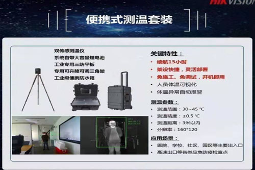 海康威視紅外測溫產品馳援武漢協助當地防控疫情